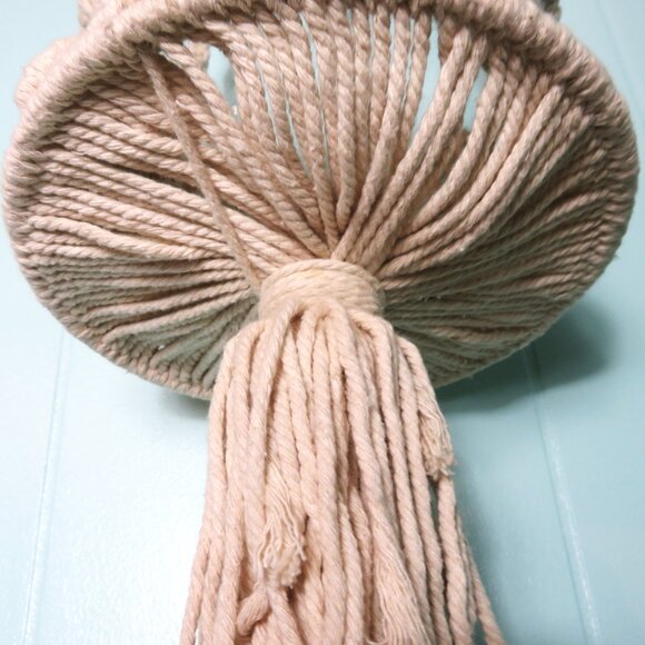 TJ Maxx Macrame Hanging Planter NWT - Picture 3 of 6